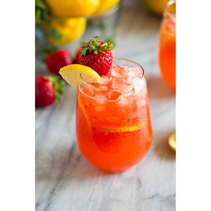 Tequila’d Strawberry Mango Lemonade