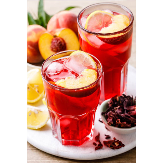 Whiskey’d Hibiscus Green Tea (50-60mg per bottle)