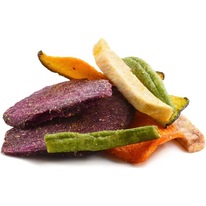 Jerk Veggie & Plantain Chips w/crunchy chickpeas