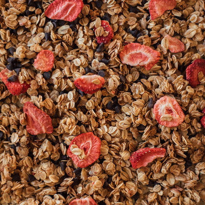Strawberry Chocolate Chip Cookie Granola